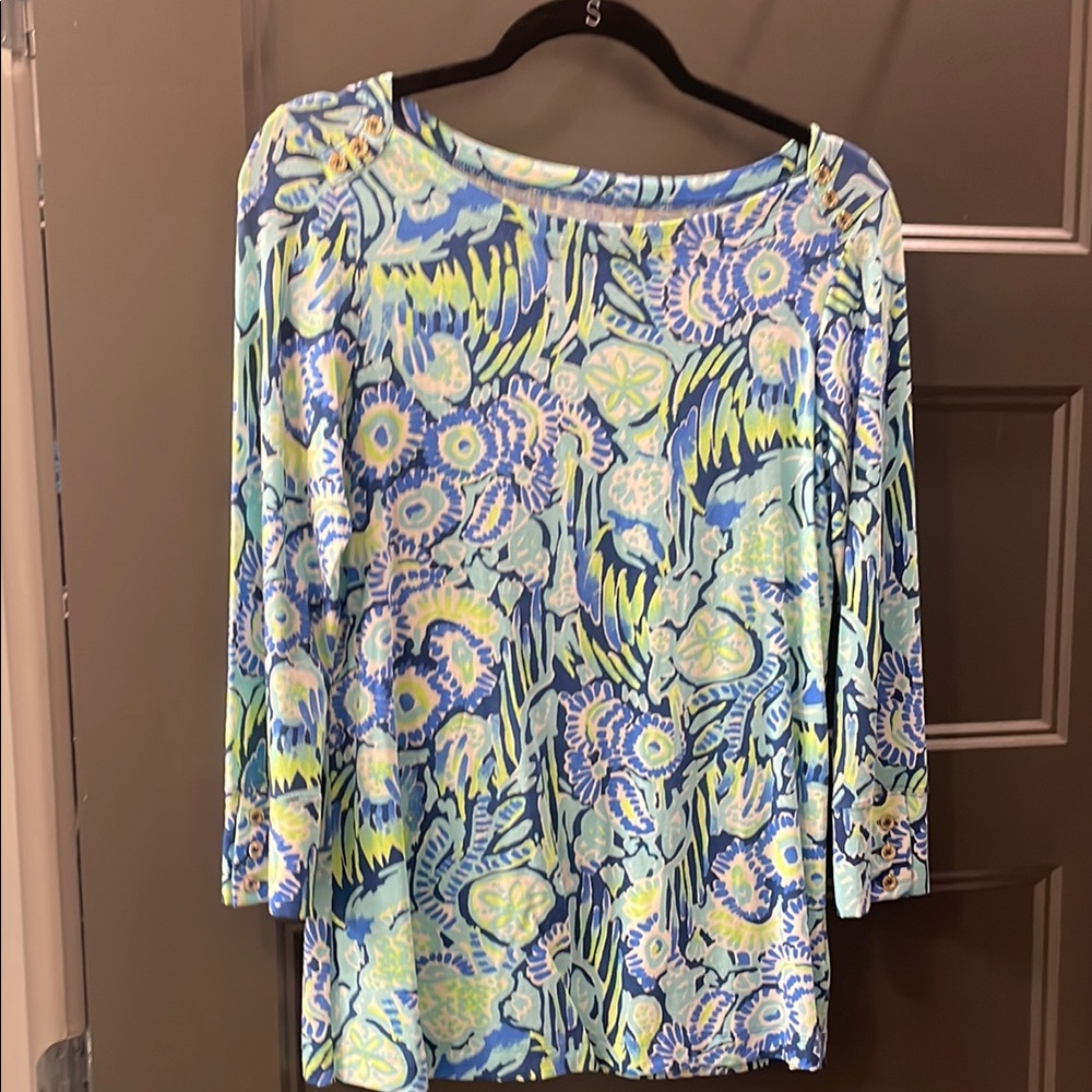 Lilly Pulitzer blue green